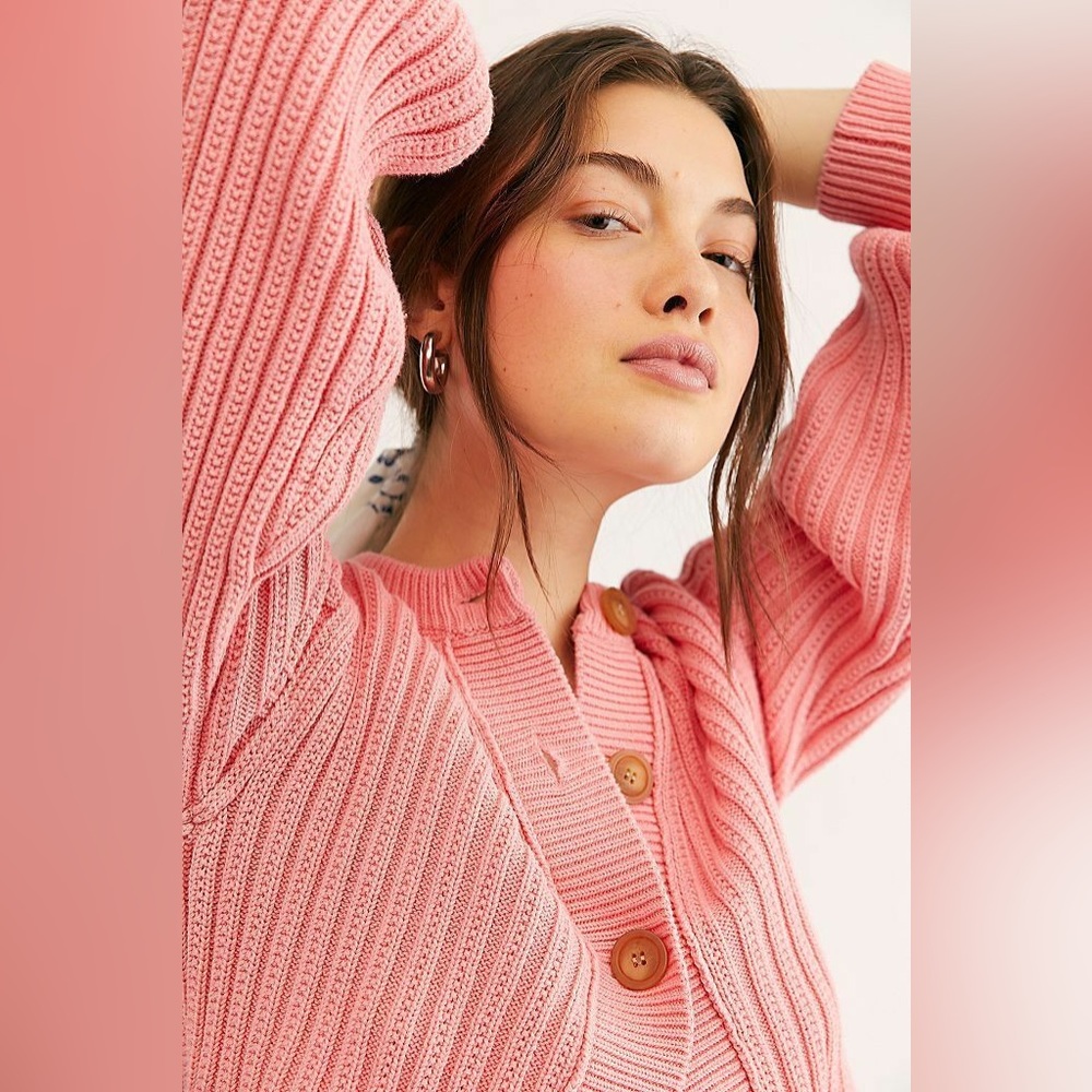 NWOT Free People All Yours Cardi